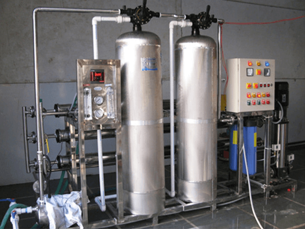 Watershed India water treatment plant